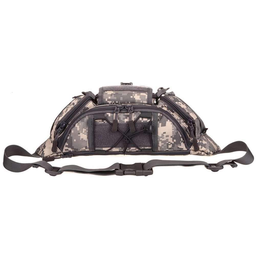 Sac De Taille Tactique étanche – 2 Mousquetons Alu, Grande Capacité, Pour Vos Sorties !