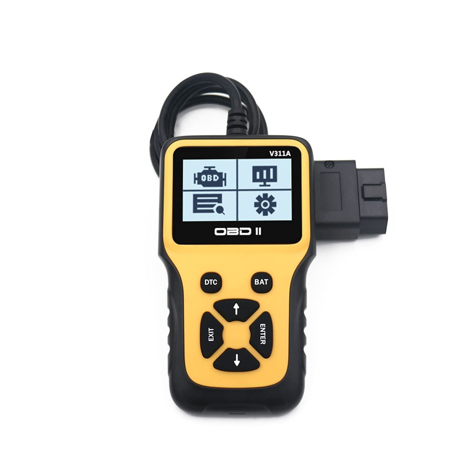 Samochodowy Reader Diagnostyczny Narzędzie Diagnostyczne Samochód Uszkodzony Instrument Diagnostyczny OBD2 Diagnoza silnika Przenośny i wygodny