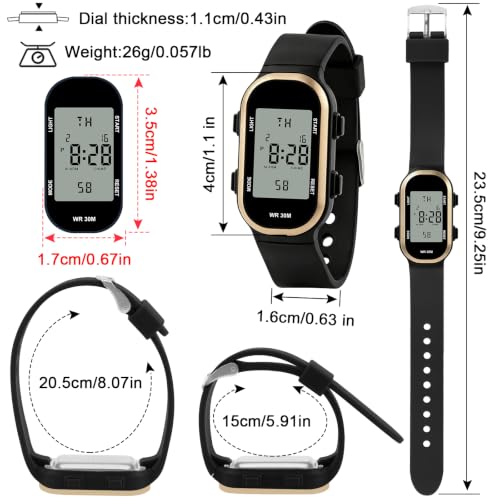 Image of Juboos Kids Watch Digital Waterproof Wristwatch for Boys Girls Age 7-16