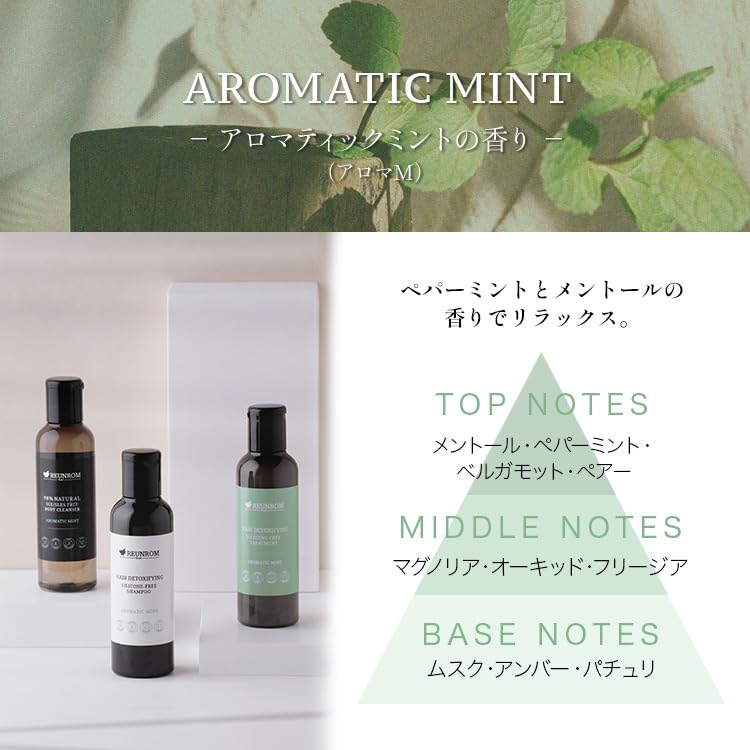 Amazon | [ REUNROM ] ボディ ＆ ヘアケア トラベルセット アロマ