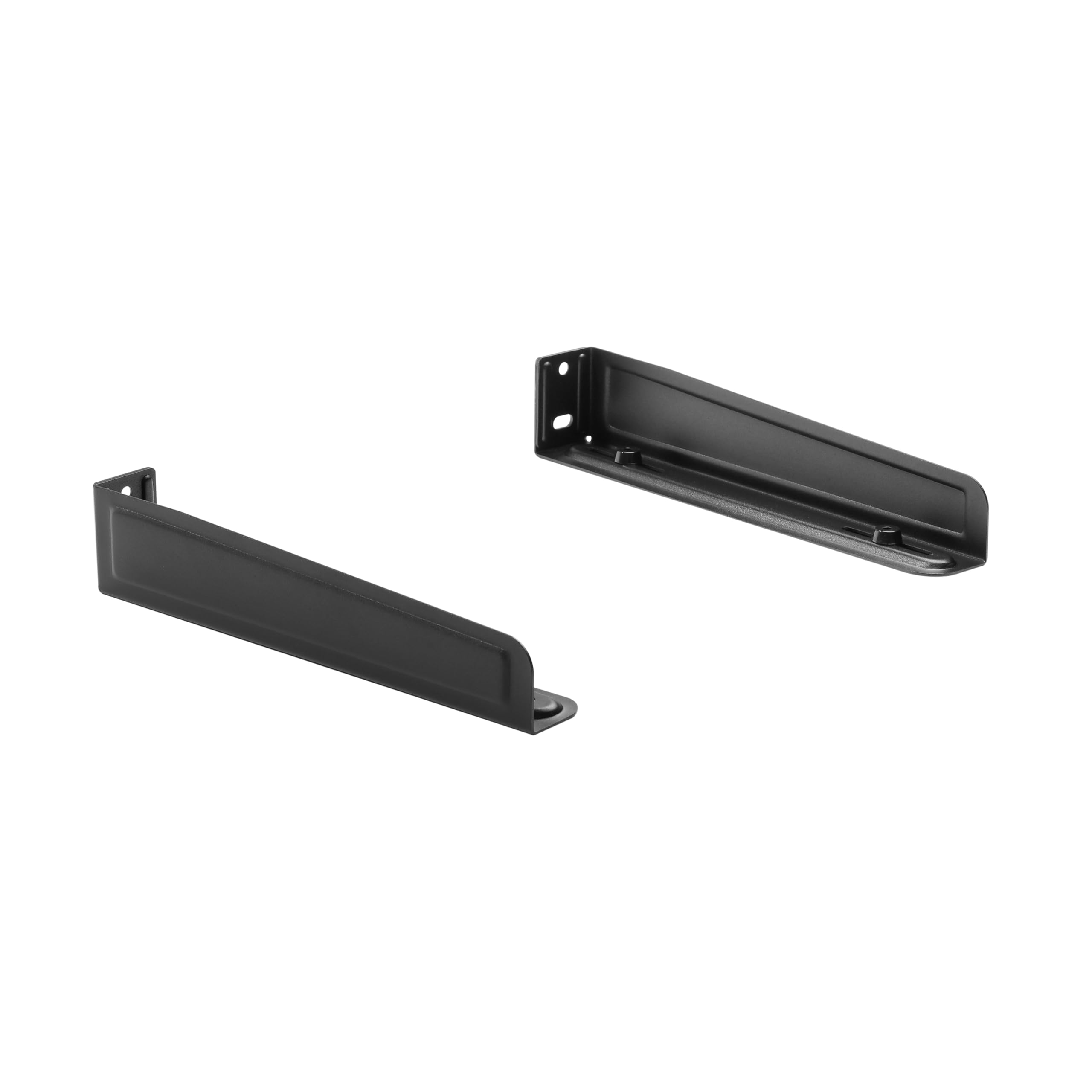 PureMounts Microwave Stand, Wall Mount, Universal Microwave and Oven Holder up to 35kg, Microwave Holder for Wall Mount, Black
