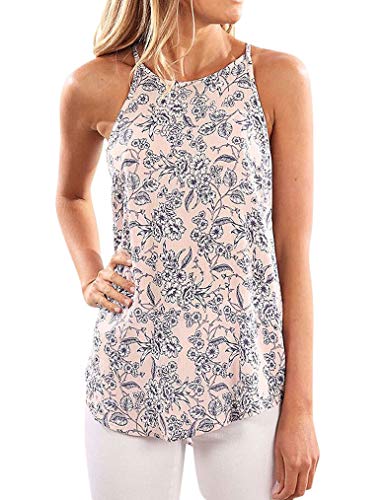 Stynice Top Ladies Summer Camiseta sin Mangas Tops Elegante Blusa Tank Top Suelto