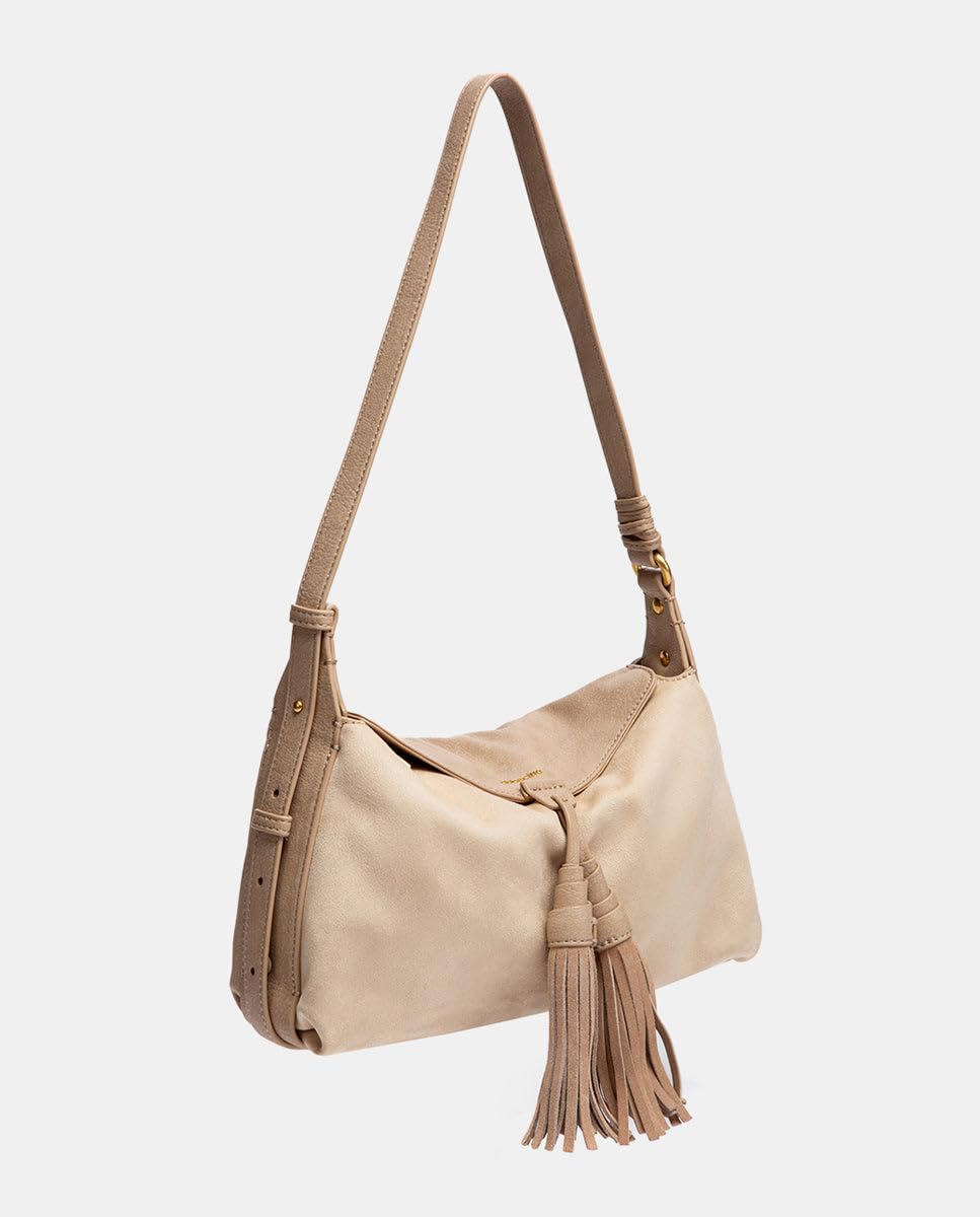Abbacino Bandolera con borla beige Beige