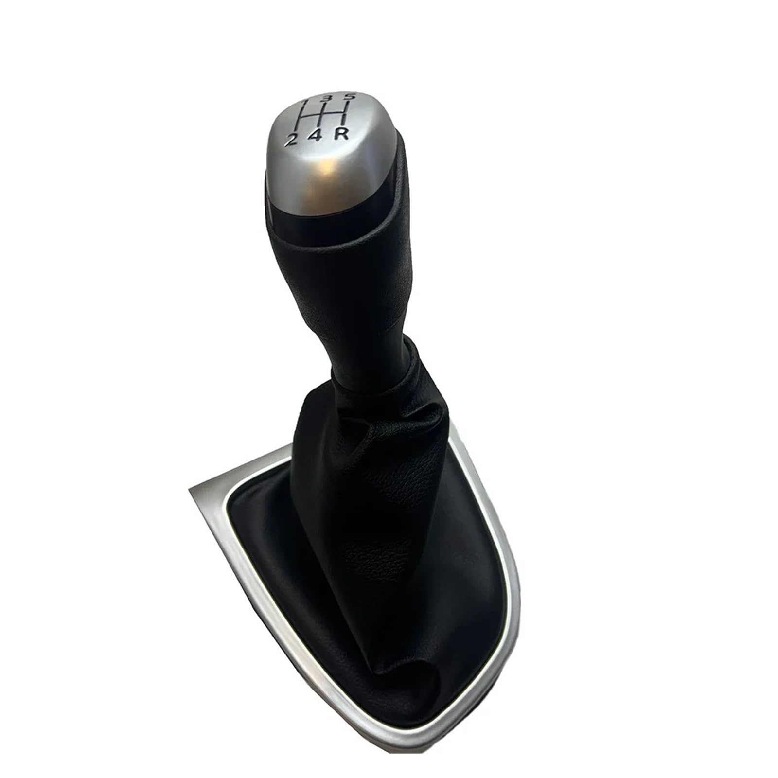 VAVGKDKPZB Shifter Lever Handle for Clio 4 IV 2012-2019 5/6 Speed Gear Shift Lever Knob Transmission(Matt 5 Speed)