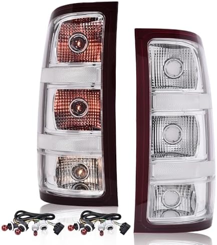 Amazon.com: CNNELL Tail Lights Assembly Compatible with 2007-2014 Chevy ...
