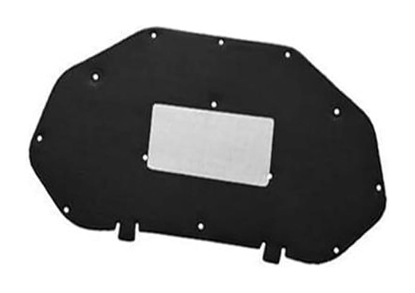 for VW for VA3 2019 Engine Soundproof Mat Cover Bay Heat Shield Car Sound Insulation Cotton(Black Style 2)