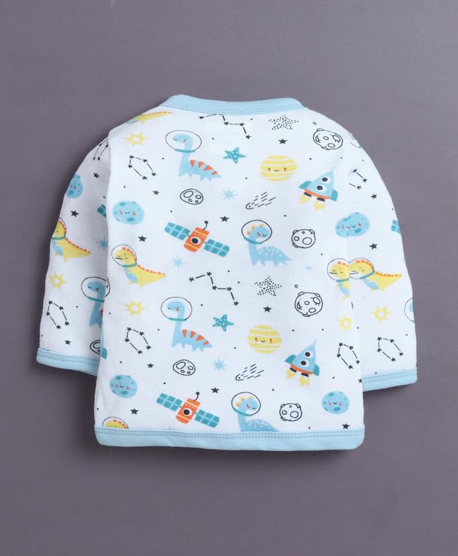 Image of BUMZEE Boys Regular Fit Full Sleeves Round Neck Cotton Jablas,Pack of 3