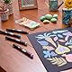 Sharpie Kreative Marker Acrylfarben Stifte | Erdtöne | Wasserbasierte Farbstifte | Kein Durchbluten, Schreibt auf den Meisten Oberflächen | Kugelspitze | Schul- & Lernmaterial | 12 Stück