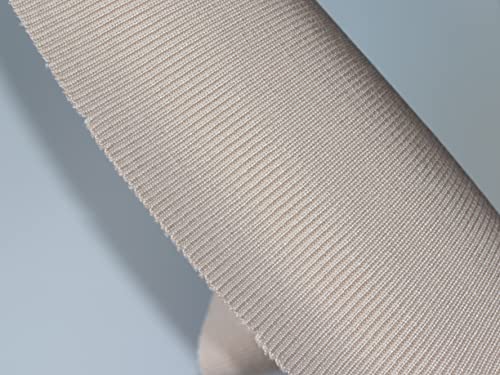 Image of TinaKim Ribbing for Cuffs, for Waistbands Neckline Material (Strip of Light Pink, 40x8in)
