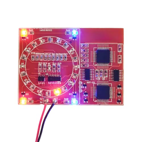 Gikfun DIY SMD SMT Welding Practice Soldering Skill Training Board NE555 CD4017 Water Flowing Led DIY Kit EK1885