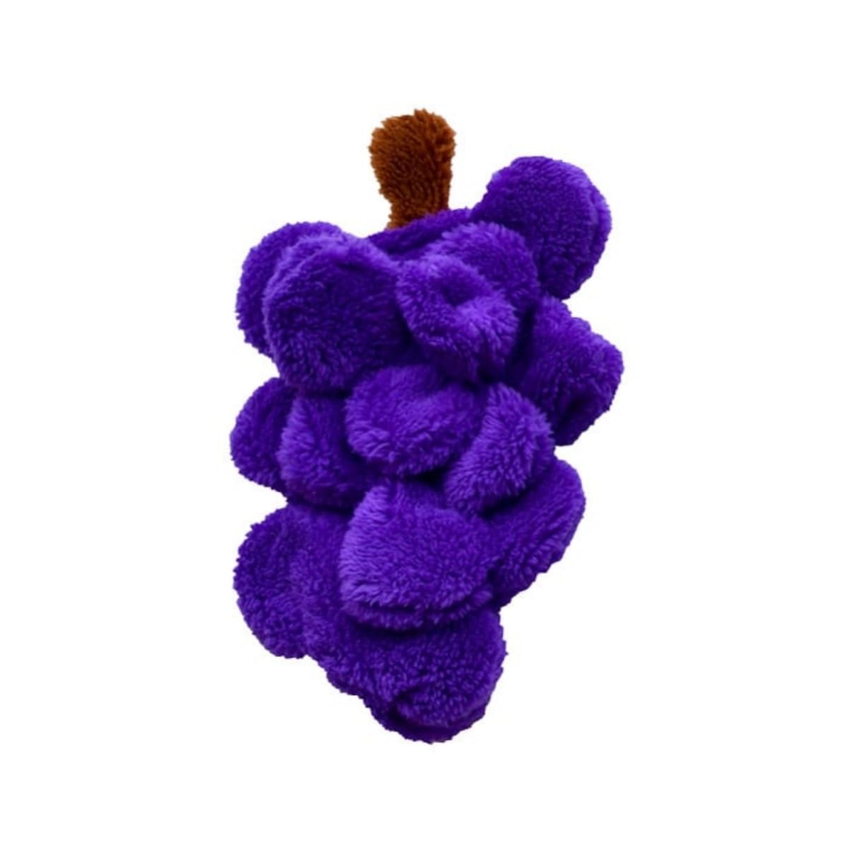 Cycle Dog Duraplush Medium Grapes: Sqeakerless Eco-Friendly and Durable Toy for Dogs | Perfect for Fetch and Tug-of-War Play | Made in USA