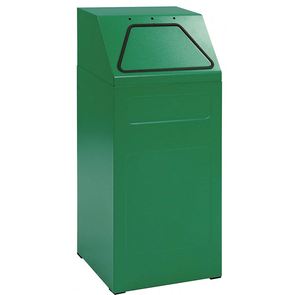 Behälter zu trennen Materialien, 65 Liter, grün