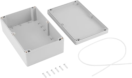 Tyenaza Anschlussdose,Wasserdichter IP65-ABS-Anschlusskasten, Kasten Für Elektrische Innen- Und Außeninstallationen (63 * 59 * 35mm)