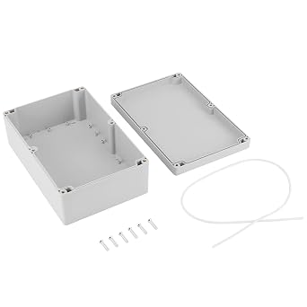 Junction Box, 230 X 150 X 85mm Electrical Boxes, Plastic Waterproof Electrical Project Enclosure for Control Box, Cabinet, Distribution Instrument Box, Electronic Product Shell