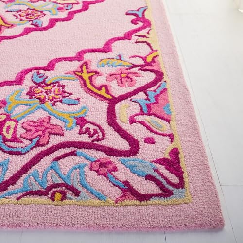 Tapete Boho Bellagio 5' x 8' Rosa/Multicolor miniatura 3