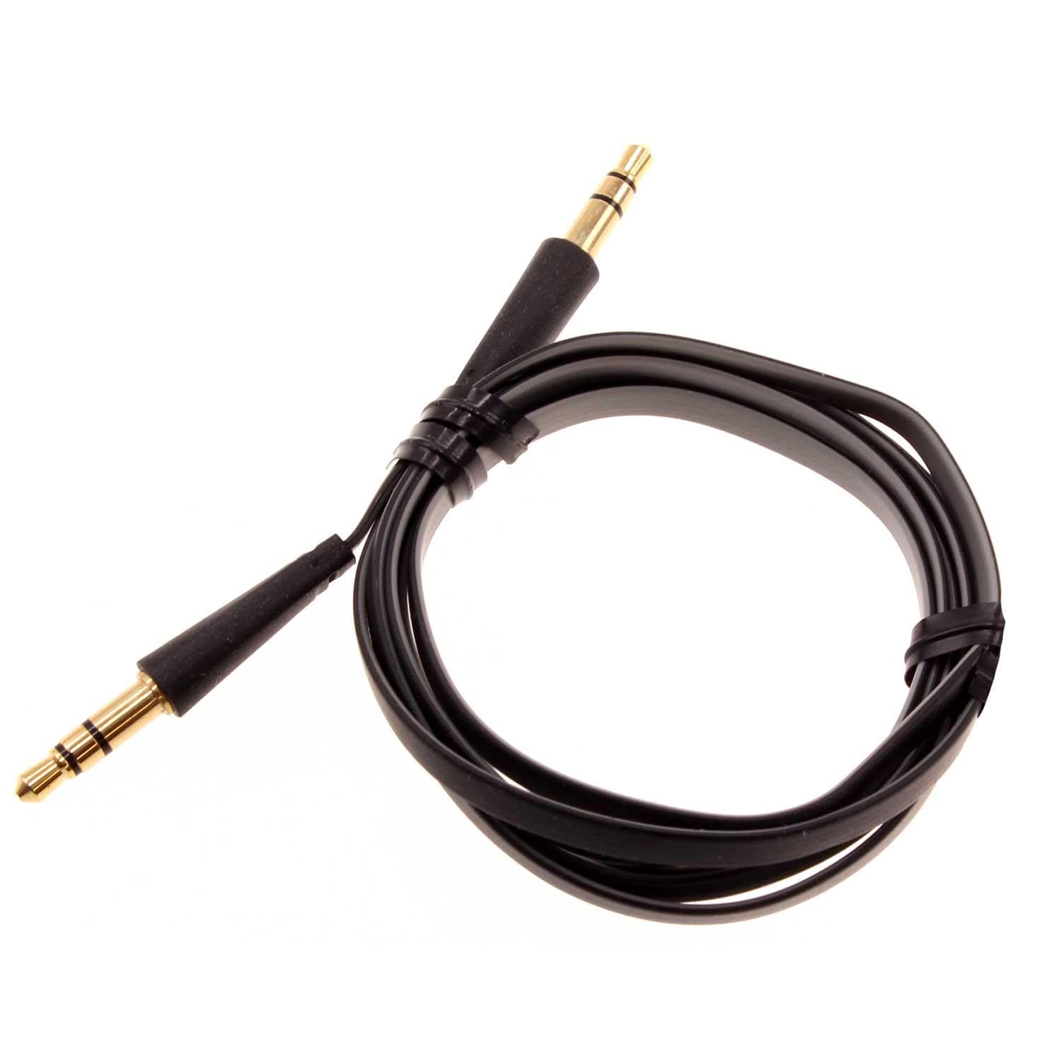 Aux Cable 3.5mm Adapter Compatible with Samsung Galaxy A15 5G/ A14 5G/ A13 5G, Car Stereo Aux-in Audio Cord Speaker Jack Wire Flat Black