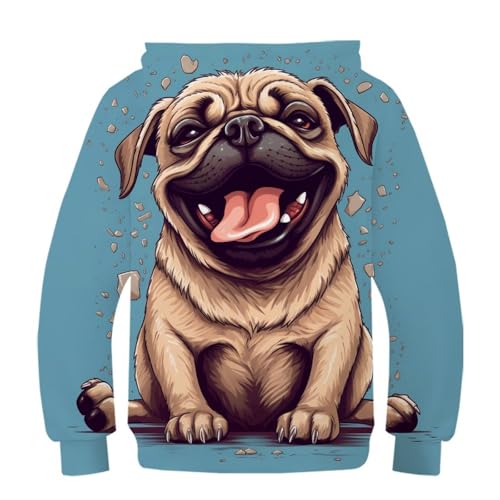 Sweatshirt long ado de qualité supérieure graphisme 3D hiver