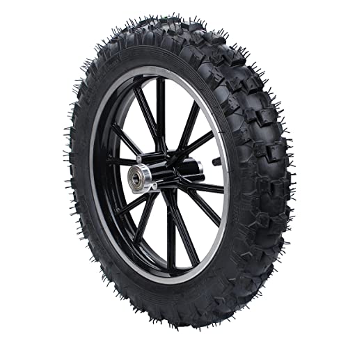 Rim Tube Tire for 49-50cc Dirt Bike 2.50-10 Rear Wheel