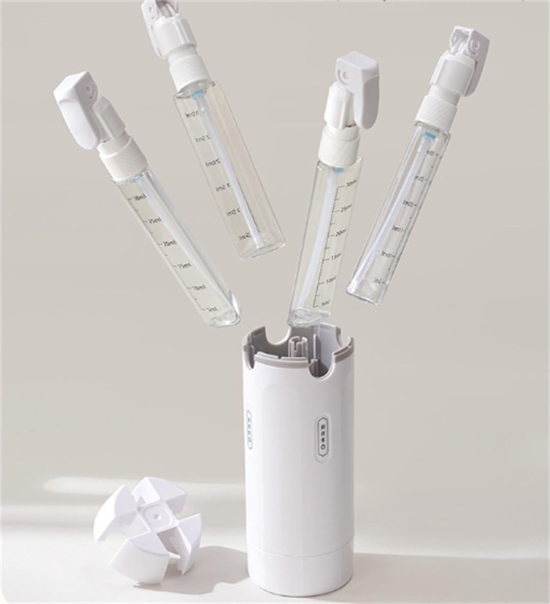SWZEC VielPack 4-in-1 Reise-Dispenser(Grün)