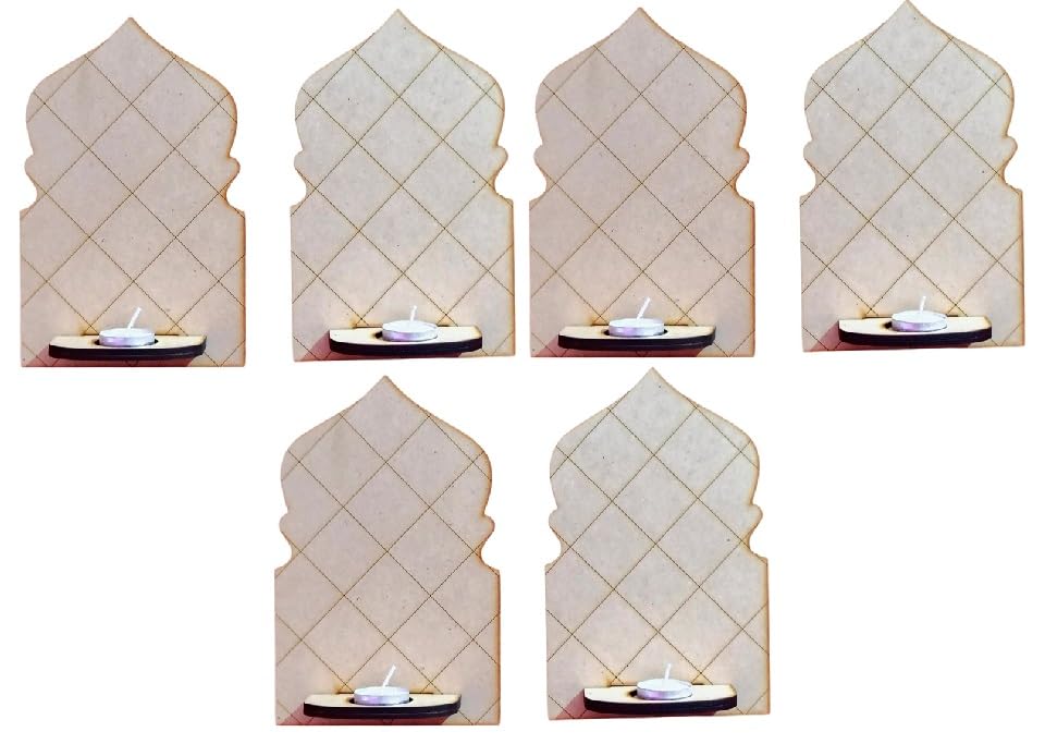 See full amazon price history chart for MDF Cutout Tealight Candle Holder Wall Hanging, Set of 6 MDF Cutout Tealight Candle Holder Wall Hanging, Set of 6 (B0DH2XSY54) Amazon Price History, Amazon Price Tracker