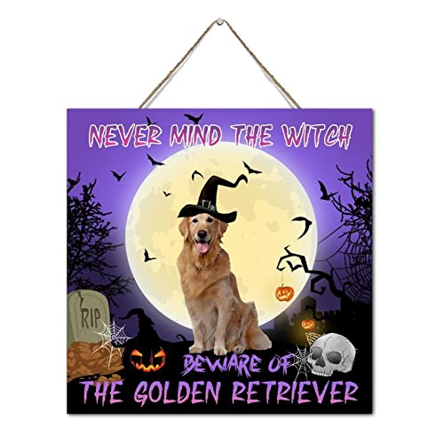 Panneau en bois Halloween rigide et durable 30,5 cm carrés - 2