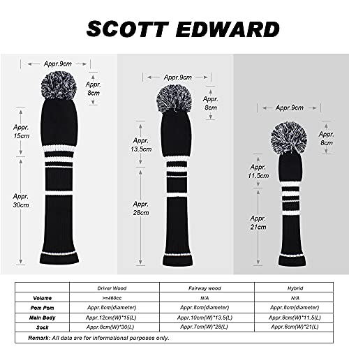 Scott Edward Black Stripe Hybrid Cover