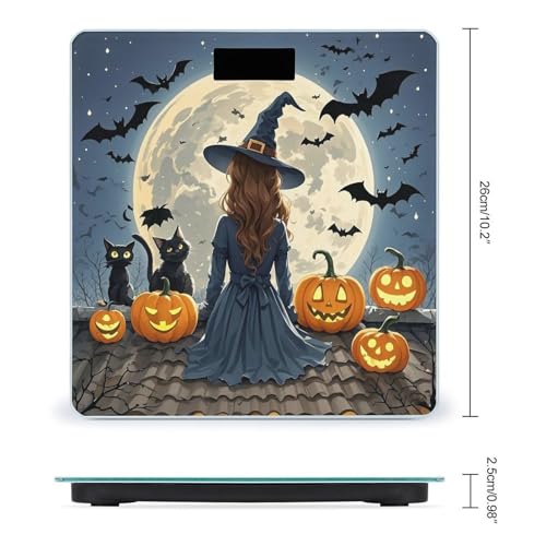 Balaza digital Roof Black Cat Pumpkin vidrio templado miniatura 2