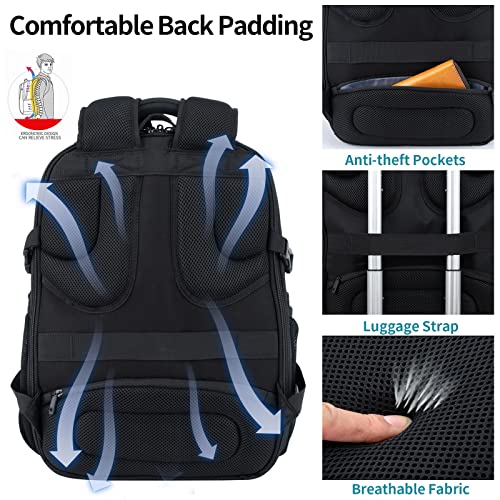 EMPSIGN Zaino Uomo Grande Zaino Porta PC 17.3