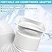 Portable Air Conditioner Exhaust Hose Coupler, 5.9 Inch AC Window Vent Adapter - AC Exhaust Hose Extension Hose Connector Window Adapter, Hose Extension Kit Parts Connector (1)