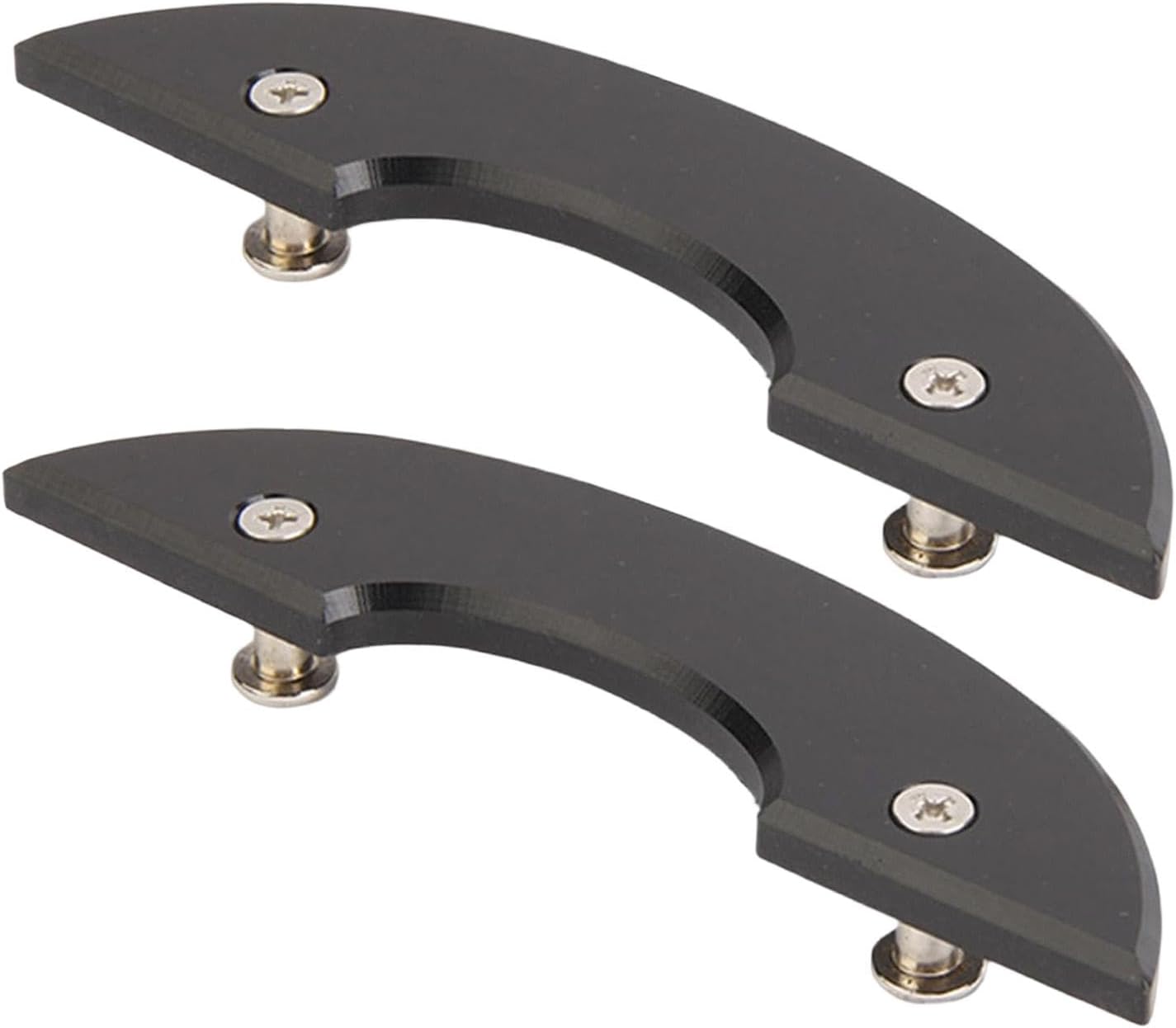 Gralara 2 Pieces Skateboard Protector Longboard Shock Absorbing Pad Hardware Set Composite Material Includes Screws Nuts Wrench Easy to