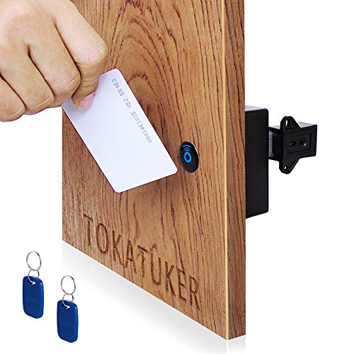 Tokatuker Electronic RFID Locker Cabinets Hidden DIY Lock - Electronic Cabinet Lock, RFID Card/Tag/Wristband Entry