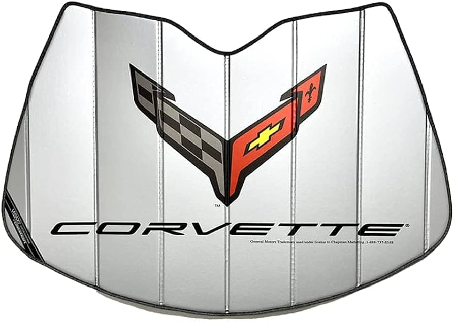 Amazon.com: C8 Corvette Accordion Style Sunshade - Insulated