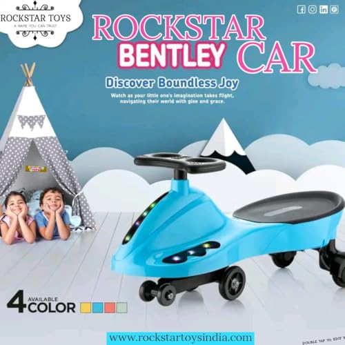 Image of Eco Panda Magic Car Swing Car | Baby Car | Kids Car | Toy Car | Push Car | Ride On Car with LED