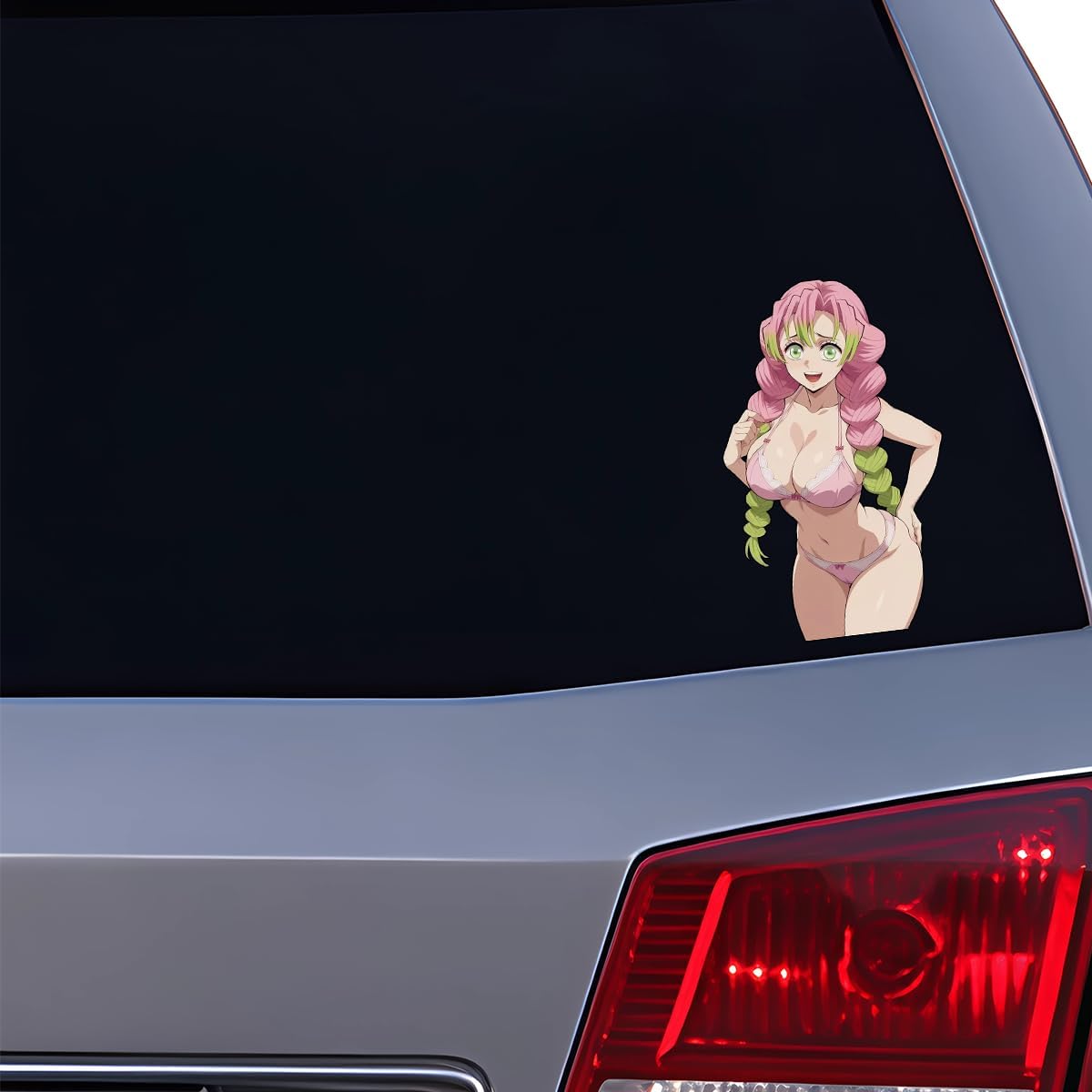 Mitsuri Anime Manga Colorful Decal Stickers for Cars Laptop Skateboard Wall Decor UV Resistant 5.5" in (Mitsuri 1)