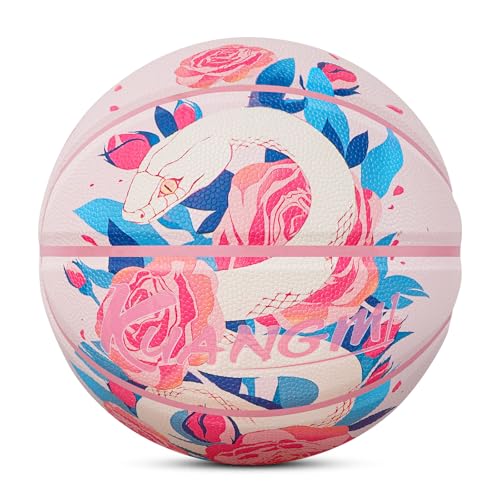 Ballon de basket-ball peint Kuangmi pour s'entraîner en intérieur et extérieur taille 6