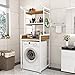 MERTNK Rassette de Rangement de Laveuse Debout Pour Les Toilettes, Porte-Toilettes À Rouleau de Salle Den Plancher À Rouleau de Plate-Forme./White/C