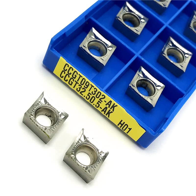 Herramientas de Torno 10 Piezas CCGT09T302 AK H01 miniatura 1