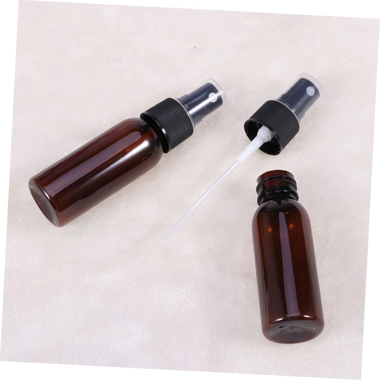 FOMIYES 14 Braune Teilig Sprayflasche Wiederbefüllbar Langlebig Kompakt Uv Beständig für Emulsion Ätherische Öle Kosmetik Reiseset