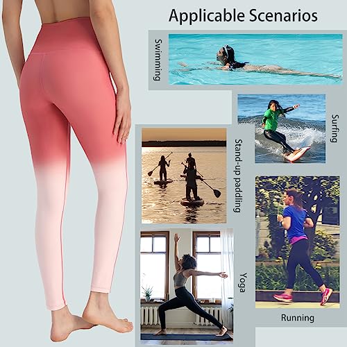 Image of Ubestyle UPF 50+ High Waist Women's Swim Pants Swim Leggings Swimming Tights Rash Guard Pants Sun Protective