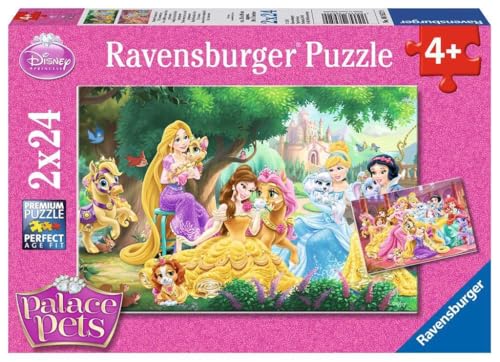 Ravensburger Palace Pets - Puzzle 2 x 24 Piezas (08952 9)