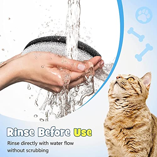 Filtro para fuente de agua para gatos, pack 16 piezas miniatura 4