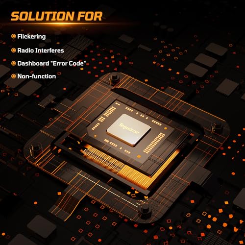 9005/9006/9012/H10/H12 Canbus Decoder LED Anti Flickering miniatura 3