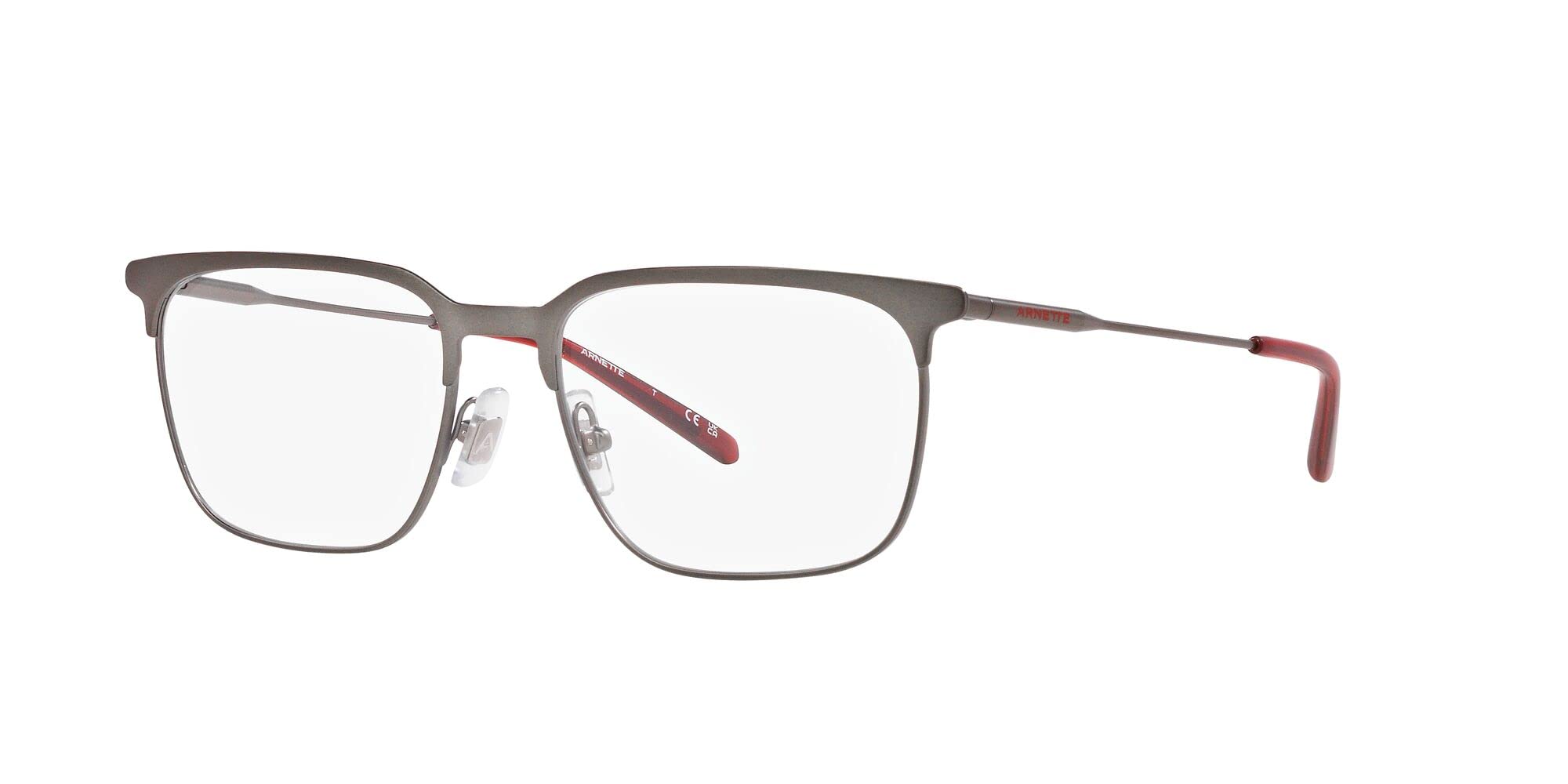 ARNETTE Eyeglasses AN 6136 745 Maybe Mae Matte Gunmetal