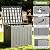 MAKE CHANGES Outdoor Storage Box,30 Gallon Deck Box Outdoor Storage Bench Outside Waterproof Resin Storage Bench, Lockable Patio Cushions, Garden Tools Storage For Furniture, UV Resistant(Gray