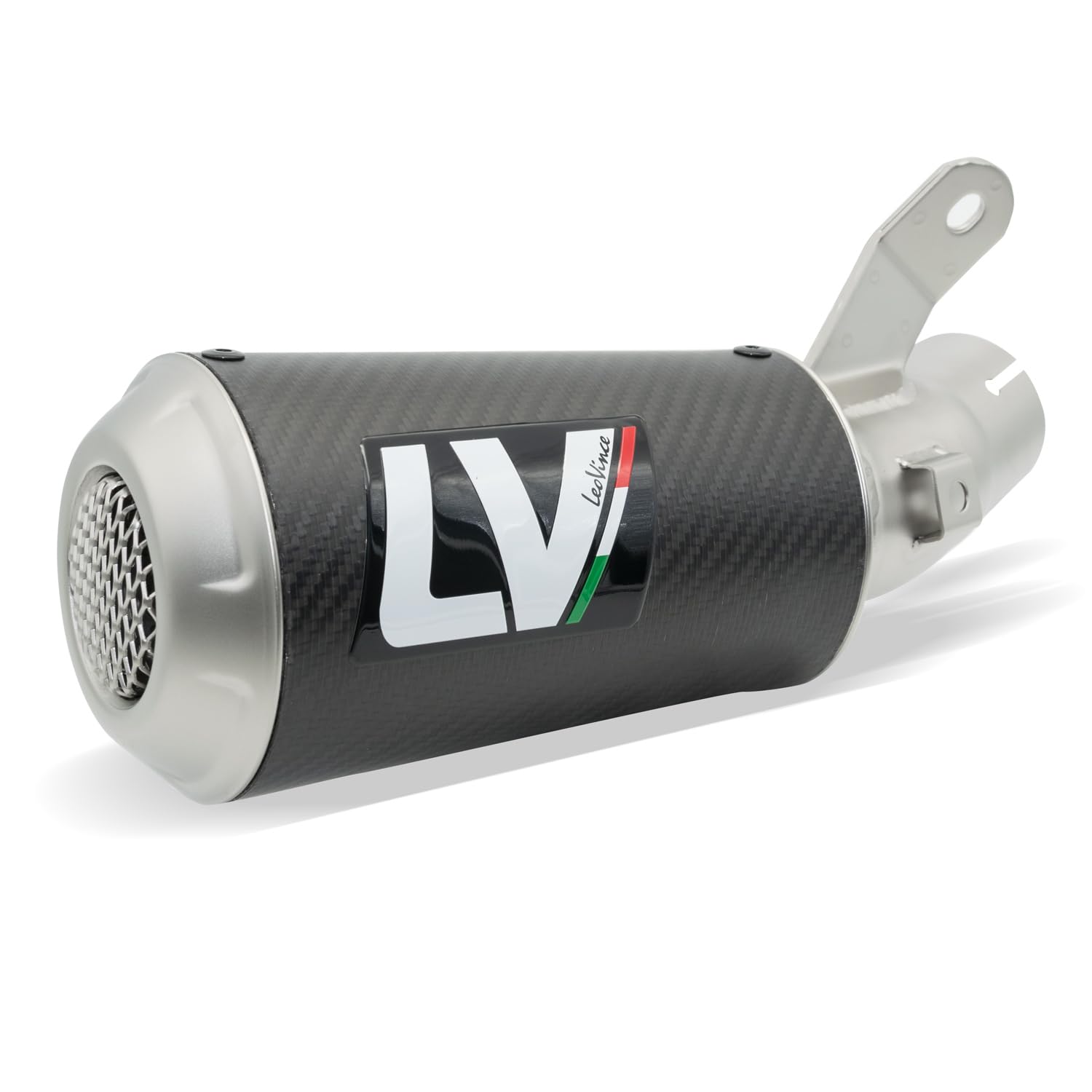 Endschalldämpfer LeoVince SLIP-ON SBK LV-10, Carbon, Edelstahl Kappe, mit Zulassung für Suzuki GSX-S 950/1000 / GT