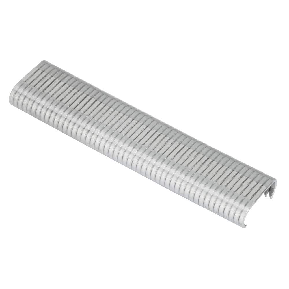 FTVOGUE 2500 Unids Diy C-Type, Grapadoras y punzones Grapas 8 Mm Animal Fence Hog Jaula Anillo Sofá CojíN Cage M Nail Set Equipo de InstalacióN Herramientas