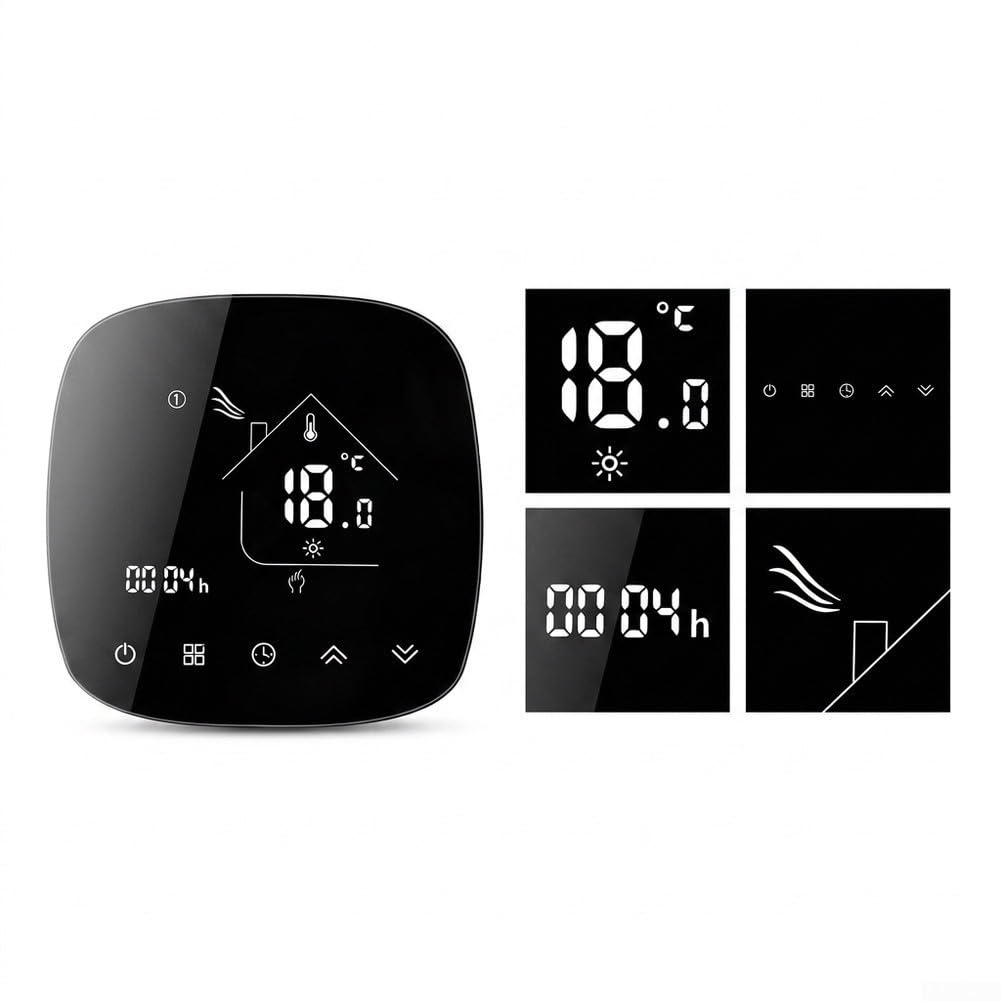 Smart WiFi Thermostat Heizkörpersteuerung Energiesparend(Wall-Mounted Boiler)