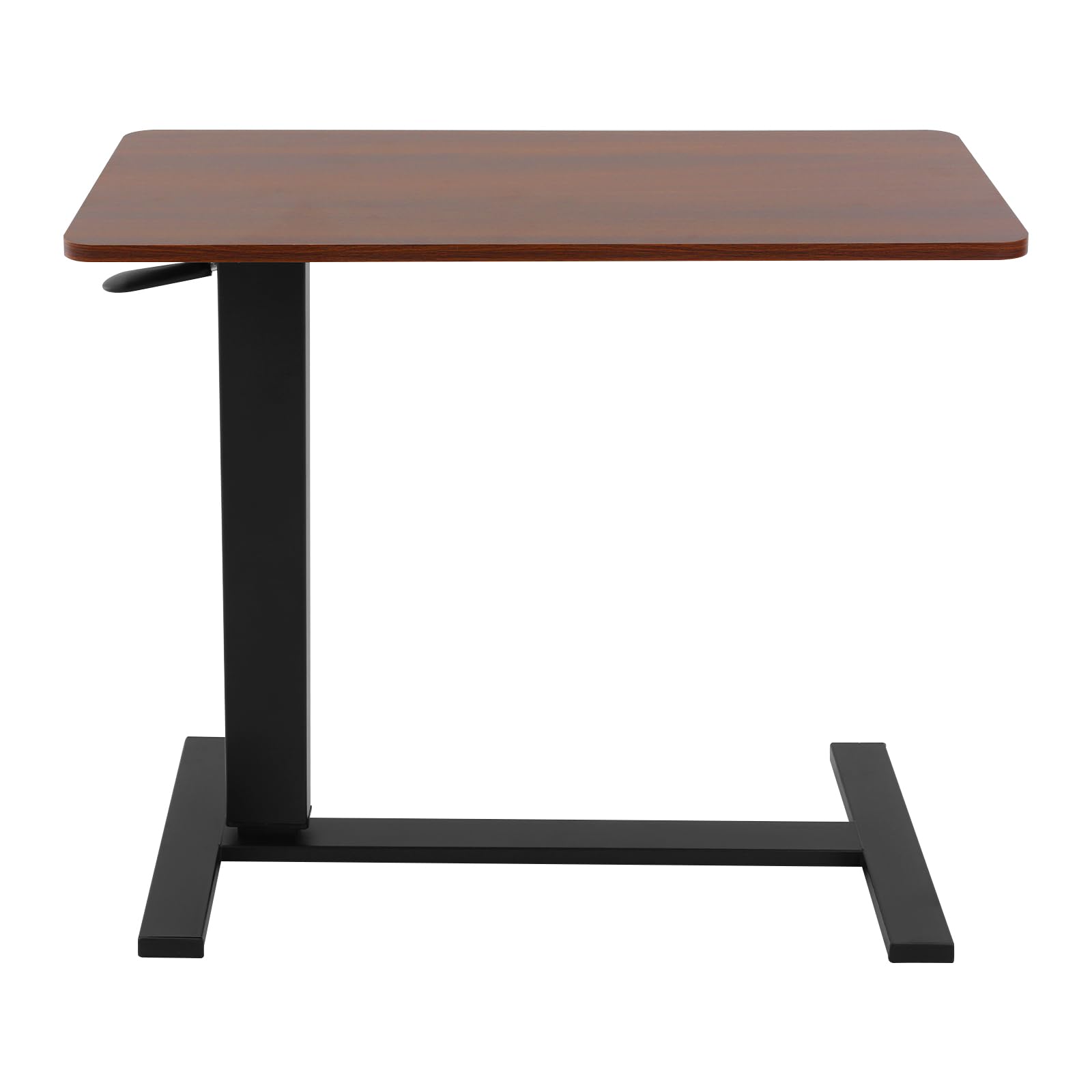 Mesa auxiliar de altura regulable de 80 x 40 cm, mesa plegable con 4 ruedas ocultas y altura 66-94 cm, mesa auxiliar robusta para cama, sofá y cuidado