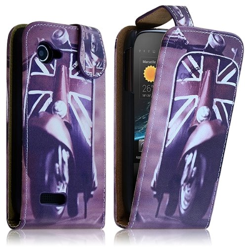 Seluxion - Housse Coque Etui pour Wiko Cink Slim/Slim 2 avec Motif KJ02