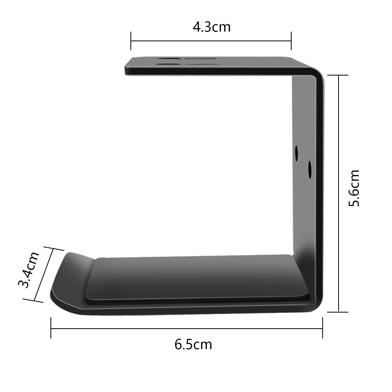 Ganci Per Cuffie Da Scrivania - 2 Pezzi Con Nastro Adesivo E Viti, Supporto Parete Per Cuffie Wireless E Cablate - Foto 2